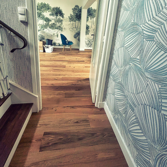 Parquet en bois de chêne huile naturelle à Lorient