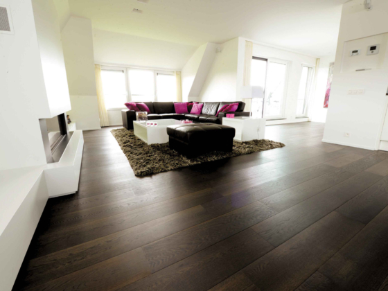Parquet lames larges Lamett Palace Charcoal - Décobois